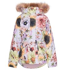 Molo Winterjacke - Cathy Fur - Retro Blumen