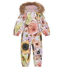 Molo Snowsuit - Pyxis Fur - Retro Flowers