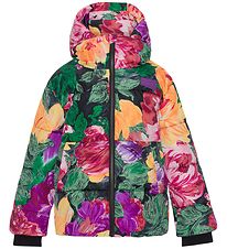 Molo Puffer Jacket - Hilo - Painted Flowers