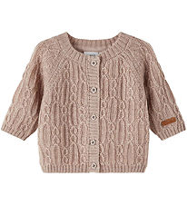 Name It Cardigan - Knitted - NbfWrilla - Wool - Sphinx