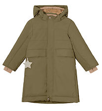 Mini A Ture Winter Coat - Vencasta - Capers Green