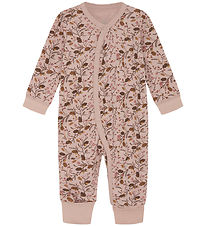 Hust and Claire Onesie - Ull/Bambu - Manui - Shade Rose