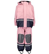 Didriksons Regenkleding m. Voering - PU - Boardman - Soft Roze
