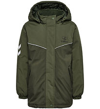 Hummel Winterjas - hmlJosse Tex - Olive Nacht