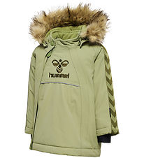 Hummel Winter Coat - hmlJessie Tex - Oil Green