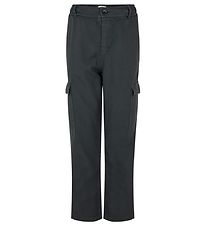 Mads Nørgaard Trousers - Dyed Canvas - Asphalt
