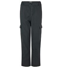 Mads Nrgaard Trousers - Dyed Canvas - Asphalt