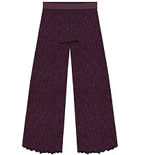 The New Broek - TnFarah - Rose Brown m. Glitter