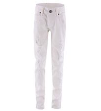 Hound Jeans - Pipe Ripped - White Denim