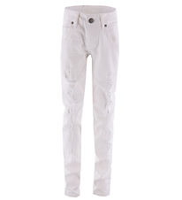 Hound Jeans - Pipe Ripped - Weißer Denim