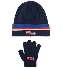 Fila Mtze/Handschuhe - Strick - Berea - Black Iris