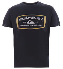 Quiksilver T-shirt - Remember Barrel - Black