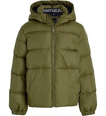 Tommy Hilfiger Down Jacket - Essential Down - Putting Green