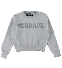 Versace Blouse - Knitted - Silver