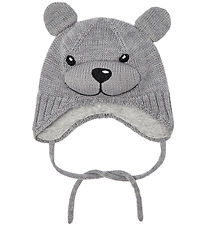 Name It Bonnet - Tricot - NbnWruni - Grey Melange