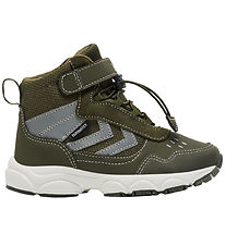 Hummel Kuldastígvél - Zap Hike Jr - Tex - Olive Nótt