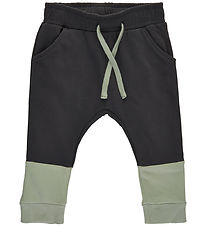 The New Siblings Sweatpants - TnsHince - Seagrass w. Charcoal Gr