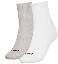 Puma Socks - Short Sock - Heart - 2-Pack - White/Black
