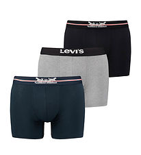 Levis Gift Box w. Boxers - 3-Pack - Navy/Grey/Black