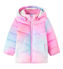 Name It Padded Jacket - NmfManna - Bonbon