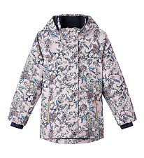 Name It Winter jacket - NkfSnow10 - Keepsake Lilac with flowers