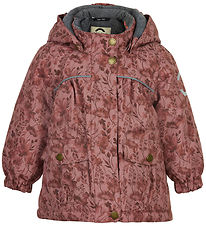 Mikk-Line Winter Coat - Recycled - Mink w. Print