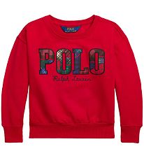 Polo Ralph Lauren Sweatshirt - Holiday Red w. Polo