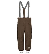 MarMar Ski Pants w. Suspenders - Orla - Nori Green