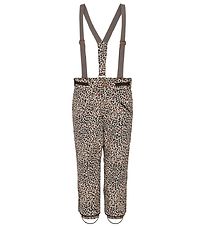 MarMar Pantalons de Ski av. Bretelles - Orla - Leopard