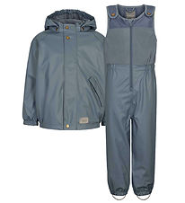 MarMar Rainwear w. Lining - PU - OBO - Stormy Blue