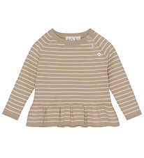 Flss Blouse - Knitted - Rib - Fly - Sand