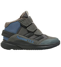 Hummel Winterlaarzen - Bereik nul Mid Tex Jr - Grijs/Zwart/Blauw