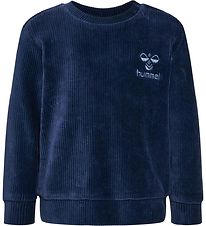 Hummel Sweatshirt - Corduroy - hmlCordy - Black Iris