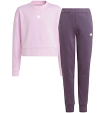 adidas Performance Trousers/Blouse - Cropped - Pink/Purple