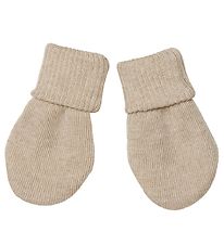 Huttelihut Mittens - Knitted - Wool - Mitty - Sand