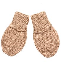 Huttelihut Moufles - Tricot - Laine - Camel