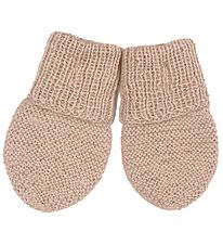 Huttelihut Mittens - Knitted - Wool - Nougat