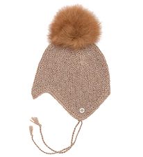 Huttelihut Baby Hat - Knitted - Wool - Nougat