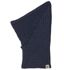 Huttelihut Balaclava - Wool - Single Layer - Pixie - Navy