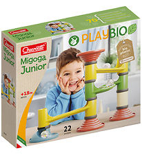 Quercetti Ball Track - Migoga Junior PlayBio - 22 Parts - 86502