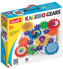 Quercetti Construction Playset - Kaleido Gears - 55 Parts - 2341