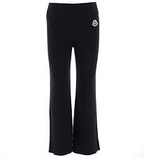 Moncler Trousers - Acrylic/Wool - Rib - Black