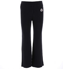 Moncler Byxor - Akryl/Ull - Rib - Svart