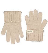 MarMar Gloves - Knitted - Ash - Llama