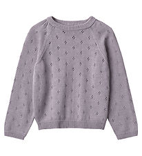 Wheat Blouse - Knitted - Mira - Lavender
