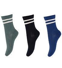 MP Socks - 3-Pack - Legs - Blue Multi