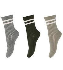 MP Socks - 3-Pack - Legs - Grey Multi Mix