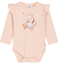 Hust and Claire Romper l/s - Bri - Peach Dust