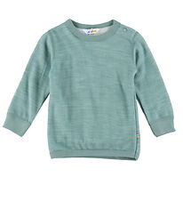 Joha Blouse - Wol/Bamboe - Groen