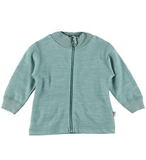 Joha Cardigan - Wolle/Bambus - Grün